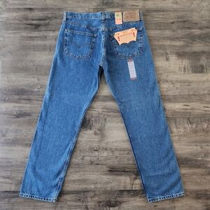 VTG Y2K Levi's Original 501 Button Fly Jeans Men's Size 38 NEW